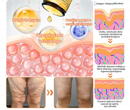Leurea® Krem z Jadem Pszczelim 🔥 Regeneracja skóry, redukcja zmarszczek i promienny wygląd – 50 ml
