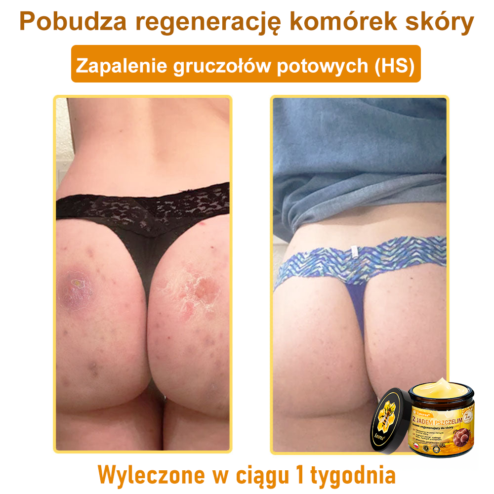 Leurea® Krem z Jadem Pszczelim 🔥 Regeneracja skóry, redukcja zmarszczek i promienny wygląd – 50 ml